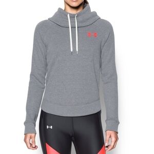 Under Armour Women's Gray Hoodie Sweater, Size Medium